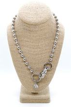 Load image into Gallery viewer, Mini Pine Tree Charm Convertible Silver Chain Necklace
