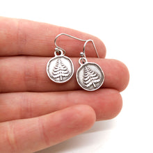Load image into Gallery viewer, Mini Pine Tree Charm Earrings - E9-37316
