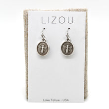Load image into Gallery viewer, Mini Bee Charm Earrings - E9-37207

