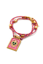 Load image into Gallery viewer, Summer Enamel Cord Necklace - N3-155
