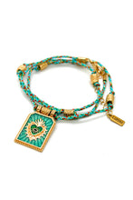 Load image into Gallery viewer, Summer Enamel Cord Necklace - N3-155

