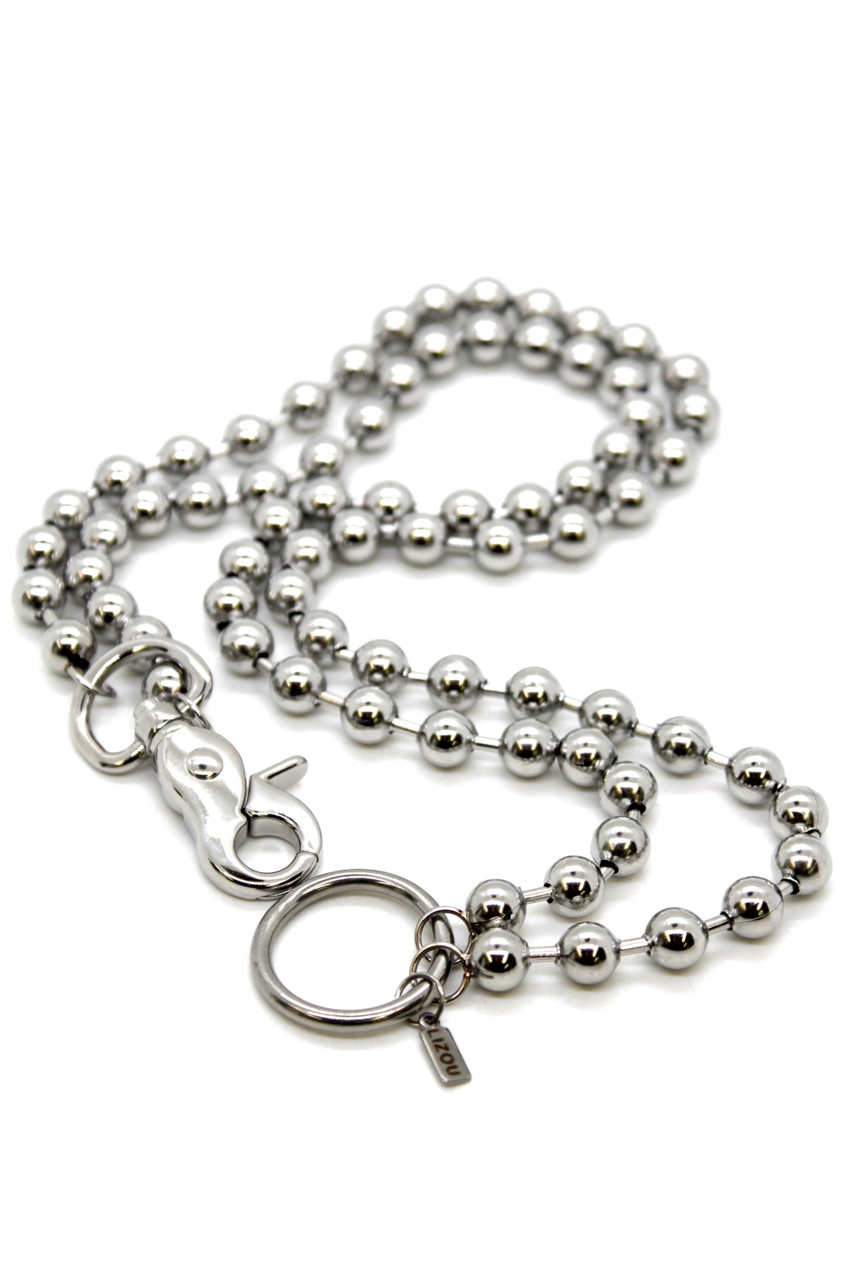 Plain Convertible Silver Chain Necklace