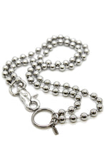 Load image into Gallery viewer, Plain Convertible Silver Chain Necklace
