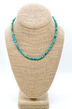 Load image into Gallery viewer, Turquoise Jasper + Gold Necklace - NC-500G
