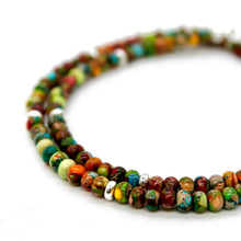 Load image into Gallery viewer, Rainbow Jasper + Silver Necklace - NC-501S
