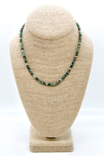 Load image into Gallery viewer, African Turquoise + Silver Necklace - NC-502S
