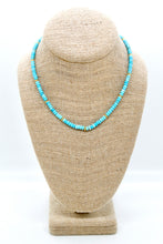 Load image into Gallery viewer, Turquoise + Gold Necklace - NC-505G
