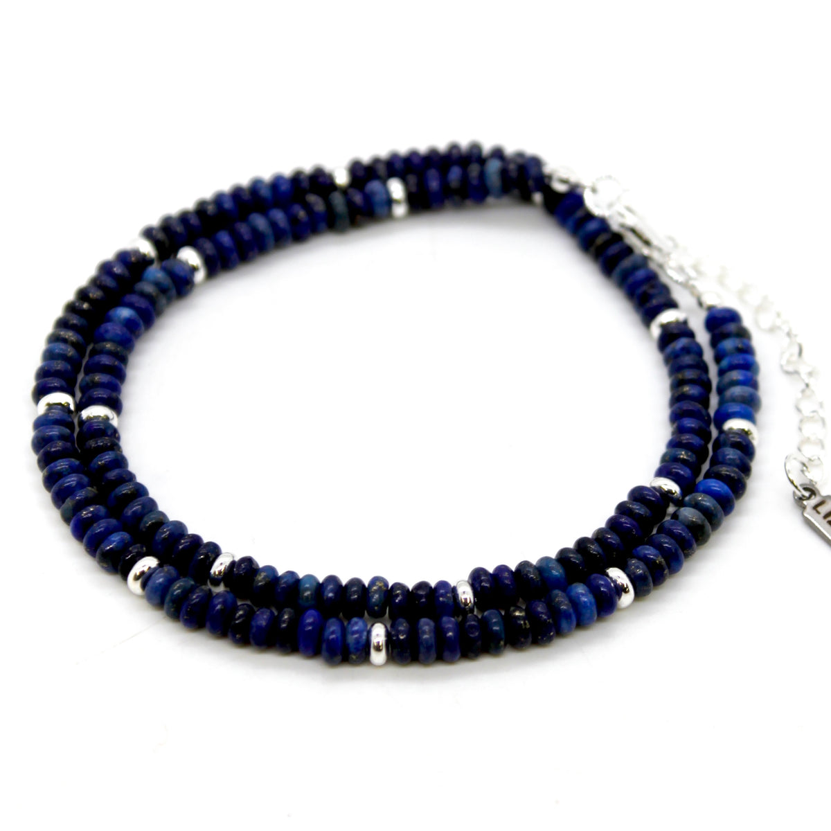 Lapis Lazuli + Silver Necklace - NC-507S