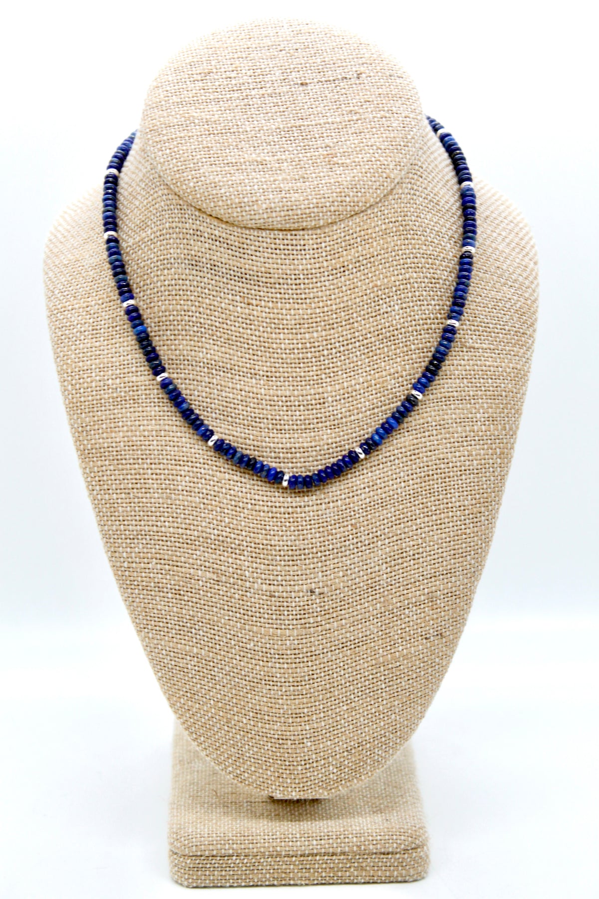 Lapis Lazuli + Silver Necklace - NC-507S