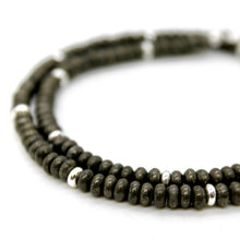 Load image into Gallery viewer, Pyrite + Silver Necklace - NC-510S
