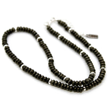 Load image into Gallery viewer, Pyrite + Silver Necklace - NC-510S
