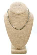 Load image into Gallery viewer, Labradorite + Silver Necklace - NC-512S
