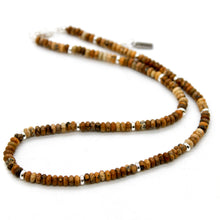 Load image into Gallery viewer, Picture Jasper + Silver Necklace - NC-514S
