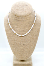 Load image into Gallery viewer, Howlite + Gold Necklace - NC-518G

