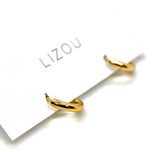 Load image into Gallery viewer, Classy Gold Mini Thick Huggy Earrings - E4-412
