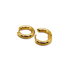 Load image into Gallery viewer, Classy Gold Mini Thick Huggy Earrings - E4-412
