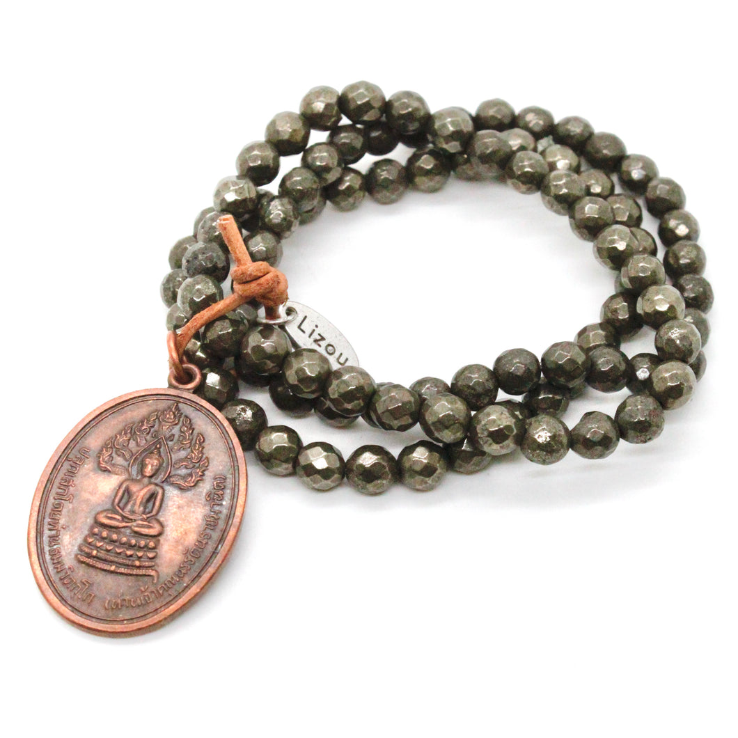 Buddha Bracelet 44 One of a Kind -The Buddha Collection-