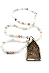 Buddha Necklace 124 One of a Kind -The Buddha Collection-