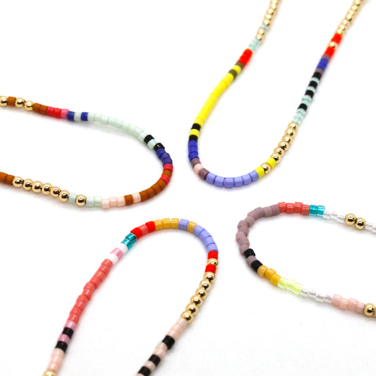 Miyuki Seed Bead Bracelet - Seeds Collection- B8-001
