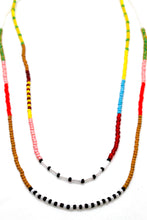 Load image into Gallery viewer, Retro Single Strand Seed Bead Necklace - Seeds Collection- N8-007
