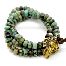 Load image into Gallery viewer, Buddha Bracelet 18 - African Turquoise
