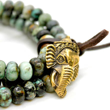 Load image into Gallery viewer, Buddha Bracelet 18 - African Turquoise
