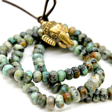 Load image into Gallery viewer, Buddha Bracelet 18 - African Turquoise
