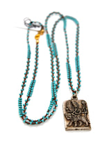 Load image into Gallery viewer, Buddha Necklace 173 - Crochet Necklace
