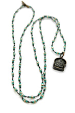 Load image into Gallery viewer, Buddha Necklace 176 - Beaded Necklace
