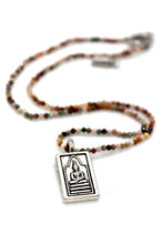 Load image into Gallery viewer, Buddha Necklace 181 - Semi Precious Stone Beaded Necklace
