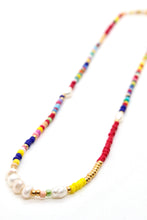 Load image into Gallery viewer, Multi Color Seed Bead Necklace - Seeds Collection- N8-014
