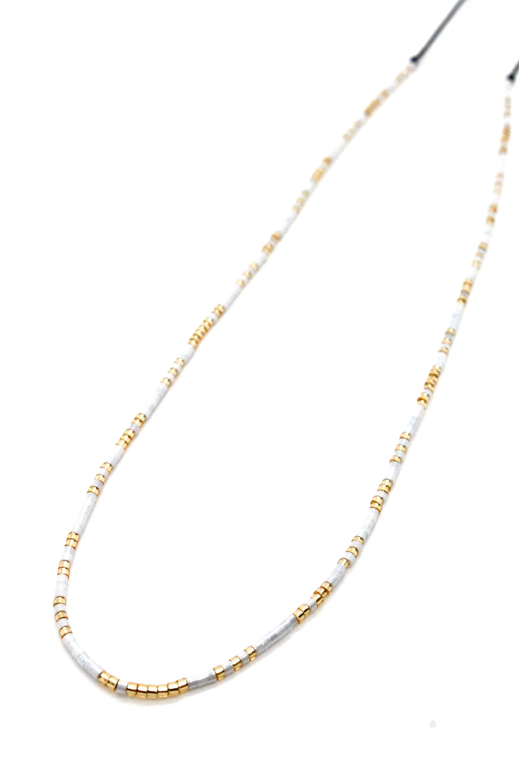 Adjustable Miyuki Seed Bead Necklace - Seeds Collection- N8-017