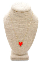 Load image into Gallery viewer, Heart Necklace - Miyuki Seed Beads - Seeds Collection- N8-018
