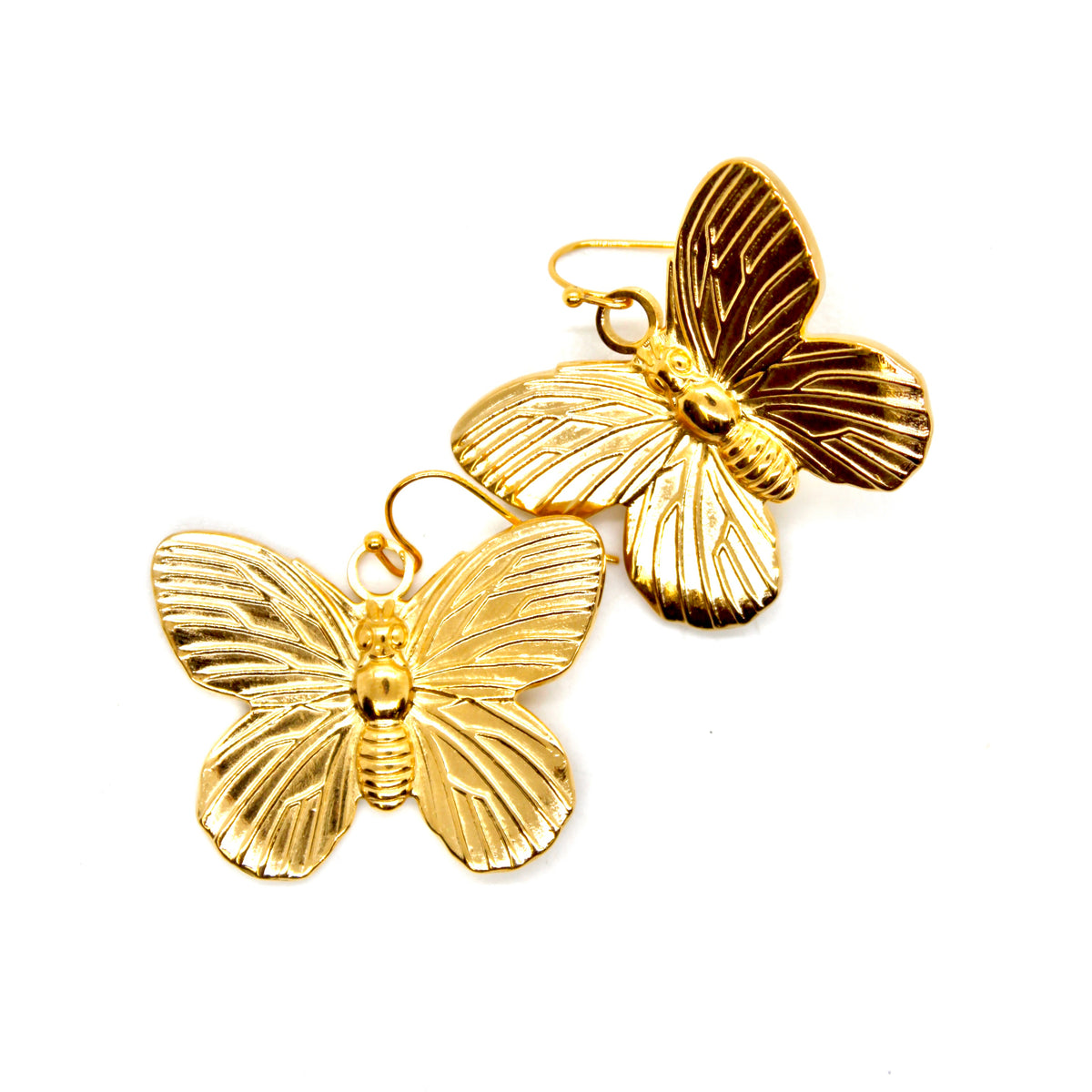 Large Butterfly Earrings  - E4-452