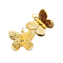 Load image into Gallery viewer, Large Butterfly Earrings  - E4-452
