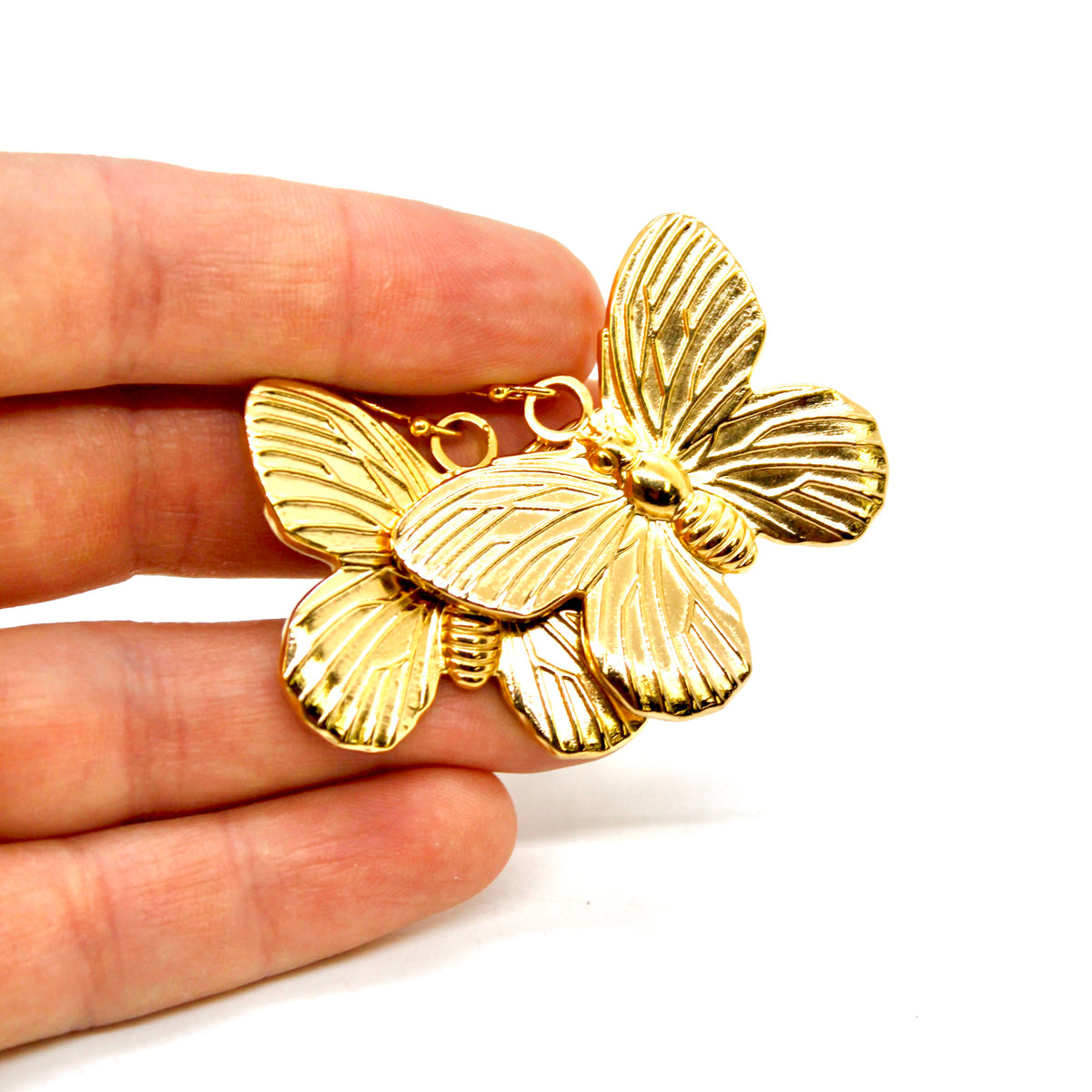 Large Butterfly Earrings  - E4-452