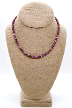Load image into Gallery viewer, Purple Jasper + Silver Necklace - NC-508S
