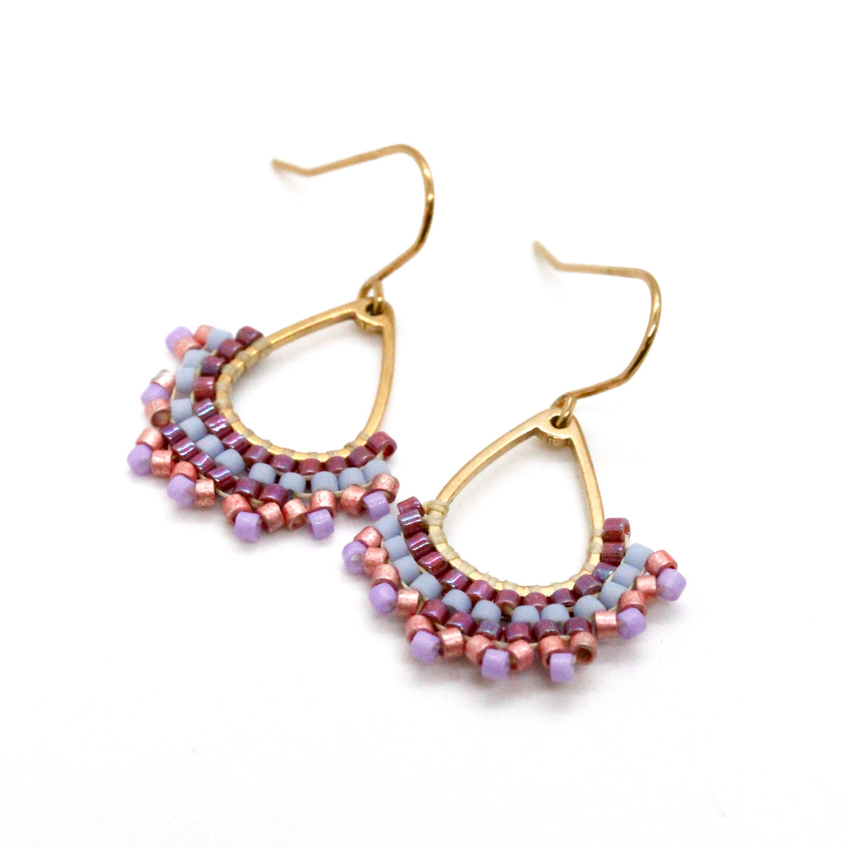 Mini Seed Bead Dangle Earring - Seeds Collection- E8-029