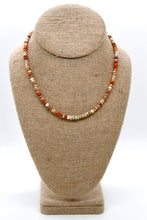 Load image into Gallery viewer, Ivory Jasper + Silver Necklace - NC-521S
