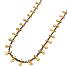 Load image into Gallery viewer, Pyrite and Mini Gold Specks Necklace - N2-2763A
