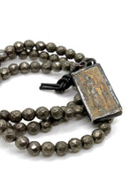 Load image into Gallery viewer, Pyrite Stretch Stack Bracelet with Antique Buddha BL-PY-308 -The Buddha Collection-
