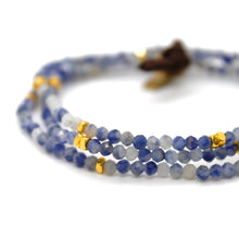 Load image into Gallery viewer, Luxury Mini Faceted Sodalite Stone Bracelet - BC-602
