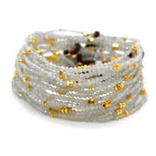 Load image into Gallery viewer, Luxury Mini Faceted Labradorite Stone Bracelet - BC-604

