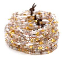 Load image into Gallery viewer, Luxury Mini Faceted Persian Agate Stone Bracelet - BC-605
