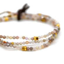 Load image into Gallery viewer, Luxury Mini Faceted Persian Agate Stone Bracelet - BC-605
