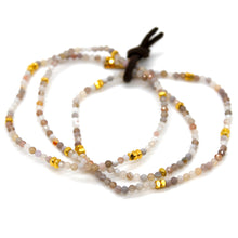 Load image into Gallery viewer, Luxury Mini Faceted Persian Agate Stone Bracelet - BC-605
