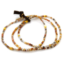 Load image into Gallery viewer, Luxury Mini Faceted Crazy Agate Stone Bracelet - BC-607

