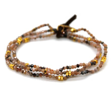Load image into Gallery viewer, Luxury Mini Faceted Rhodochrosite Stone Bracelet - BC-608
