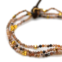 Load image into Gallery viewer, Luxury Mini Faceted Rhodochrosite Stone Bracelet - BC-608
