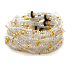 Load image into Gallery viewer, Luxury Mini Faceted Gold Rutilated Quartz Bracelet - BC-612
